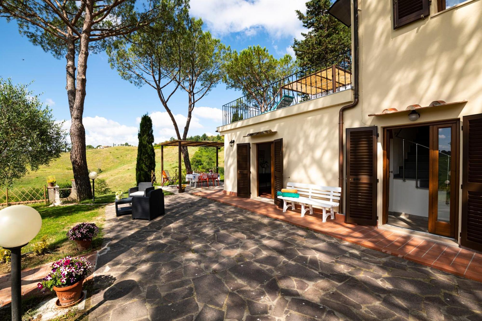 Ferienwohnung Il Pucchio Certaldo Exterior foto